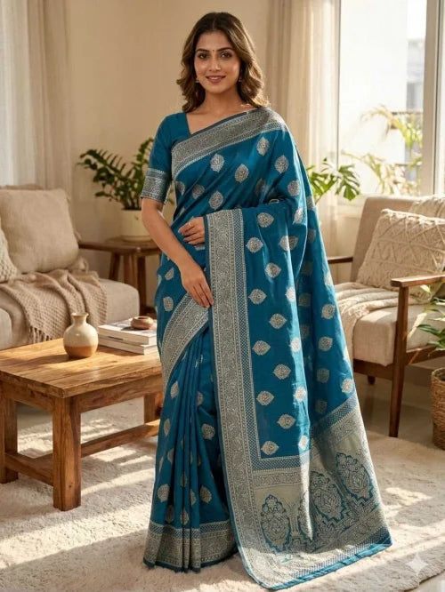 Banarasi Soft Silk Saree 1144
