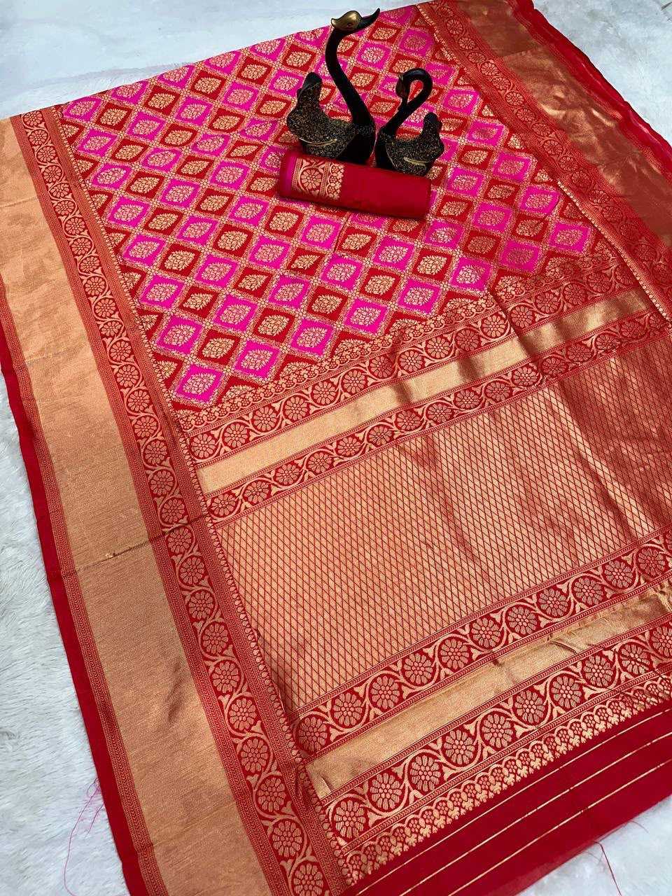 Lichi Silk Banarasi Saree 796