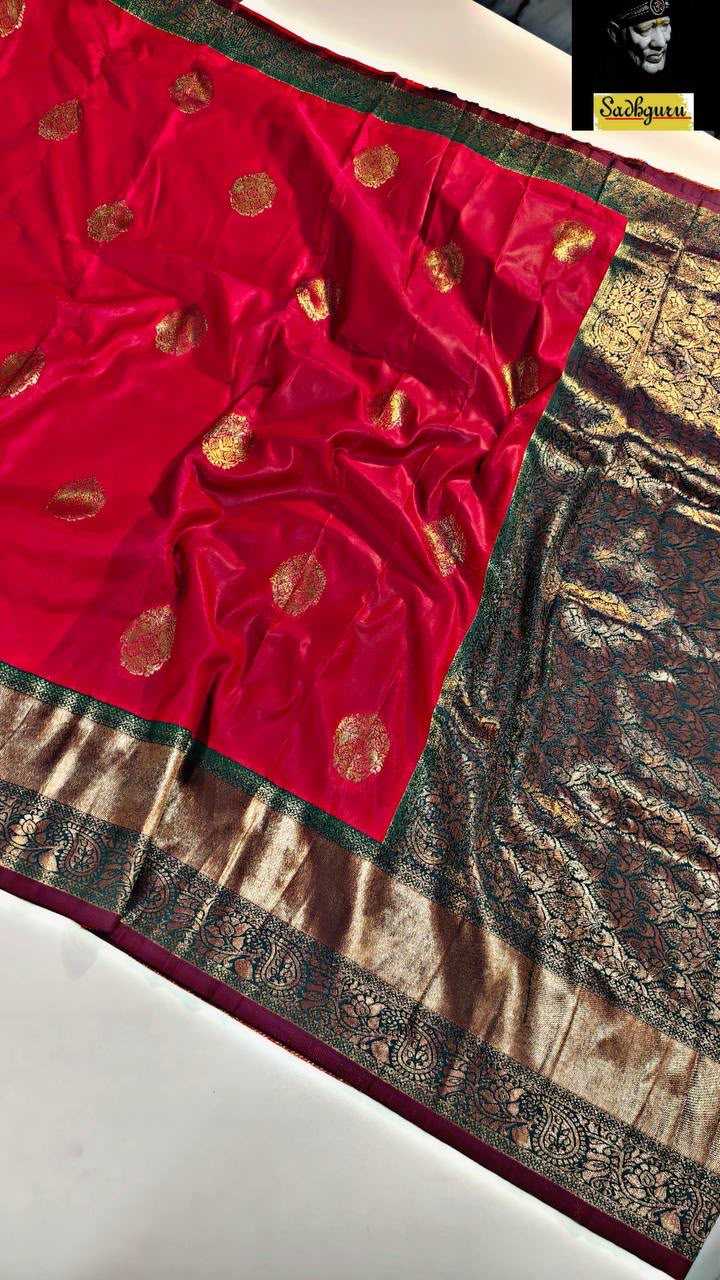 Soft Silk Designer Saree in Black