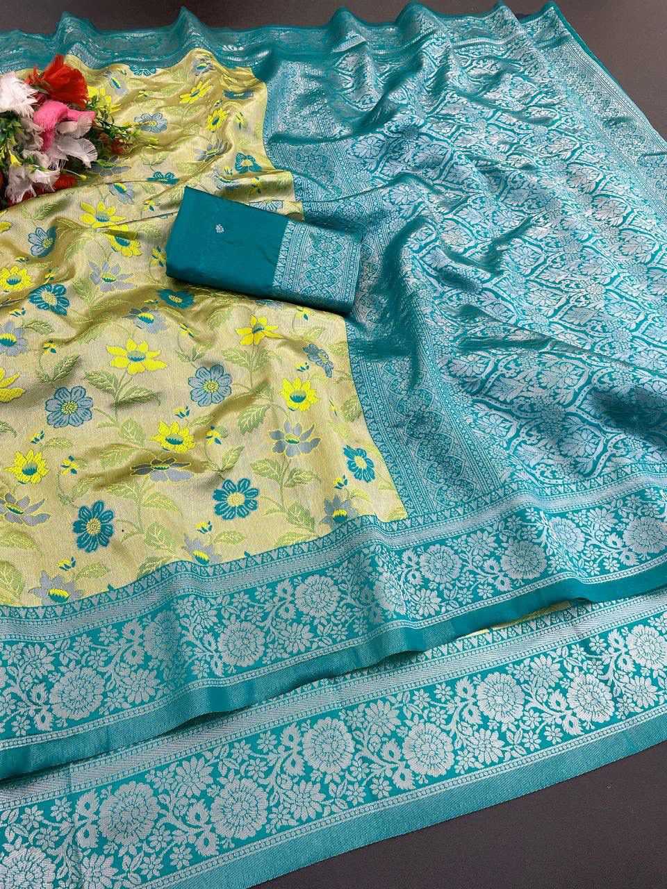 Tissue Designer Silk Saree