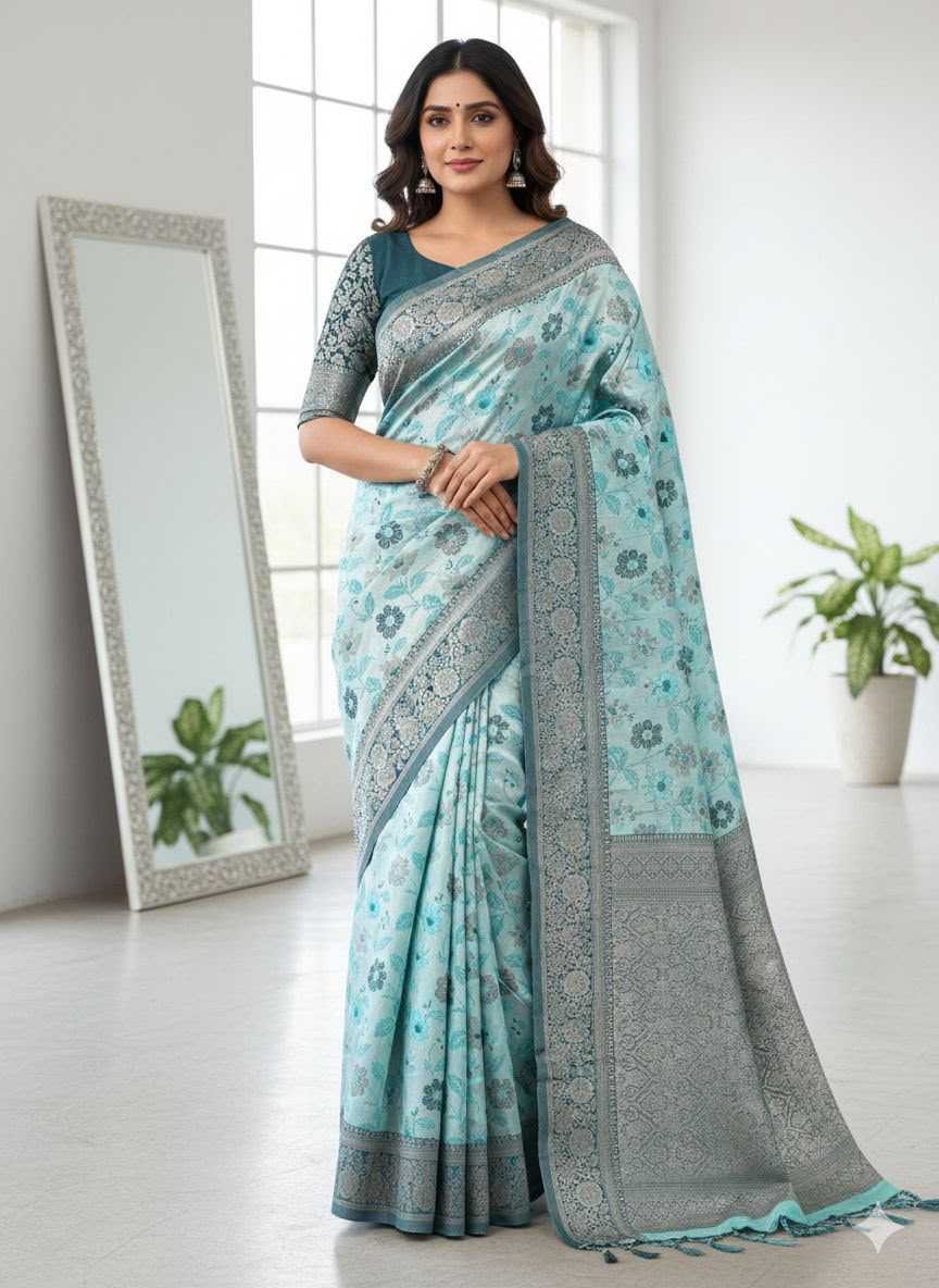 Tissue Designer Silk Saree