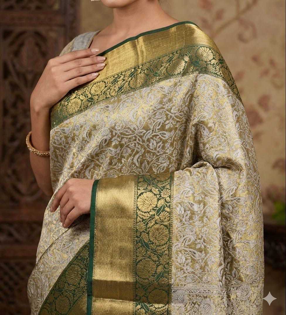Handloom Silk Zari Border Saree