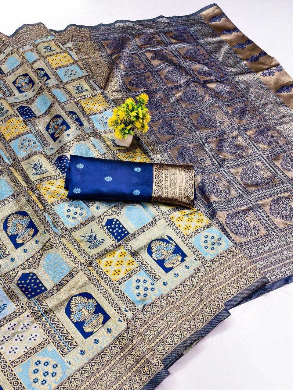 Lichi Silk Banarasi Saree
