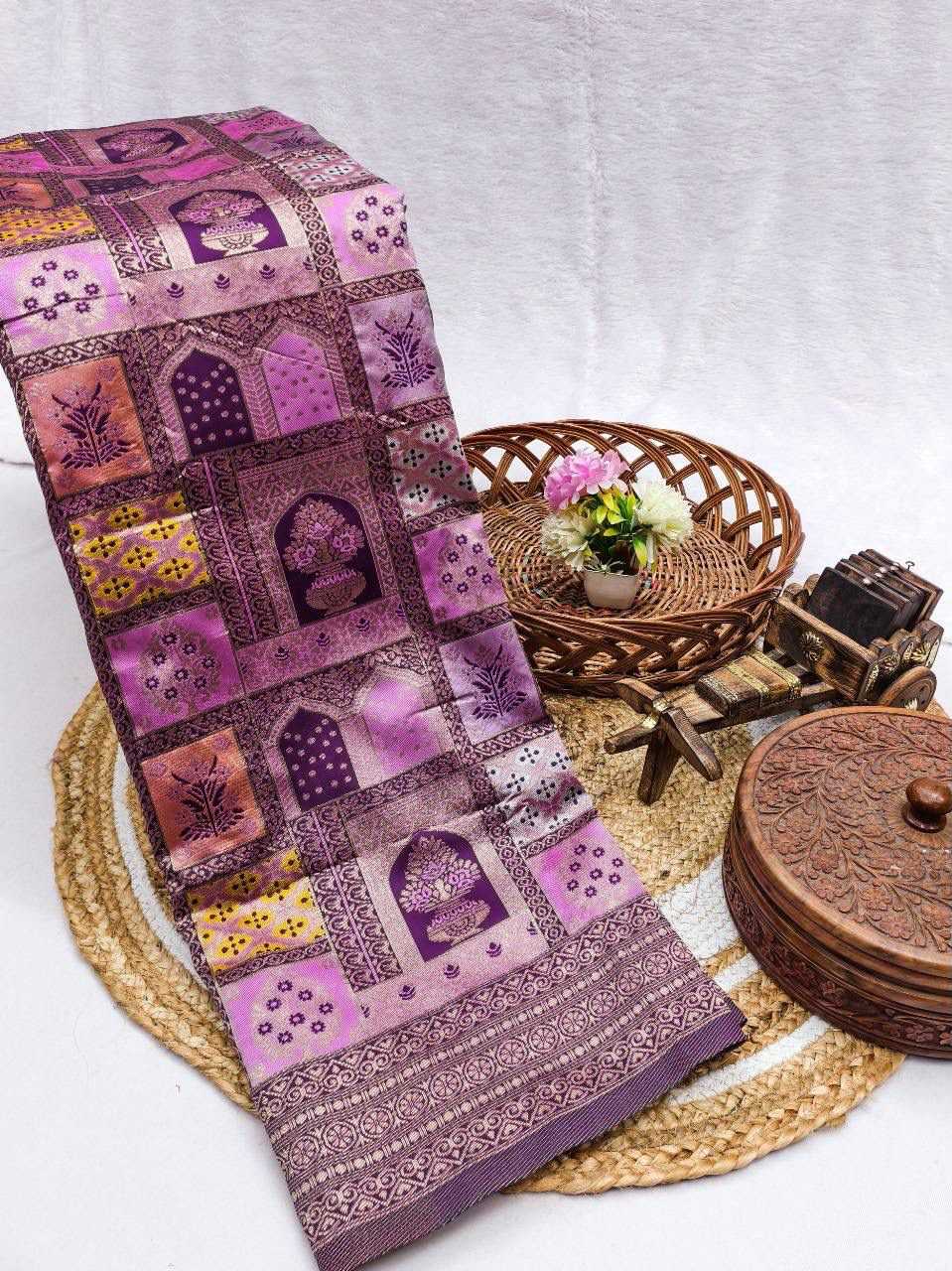 Lichi Silk Banarasi Saree