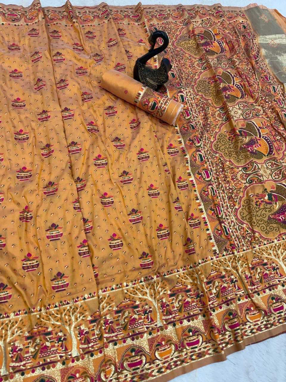 Pashmina Butta Saree