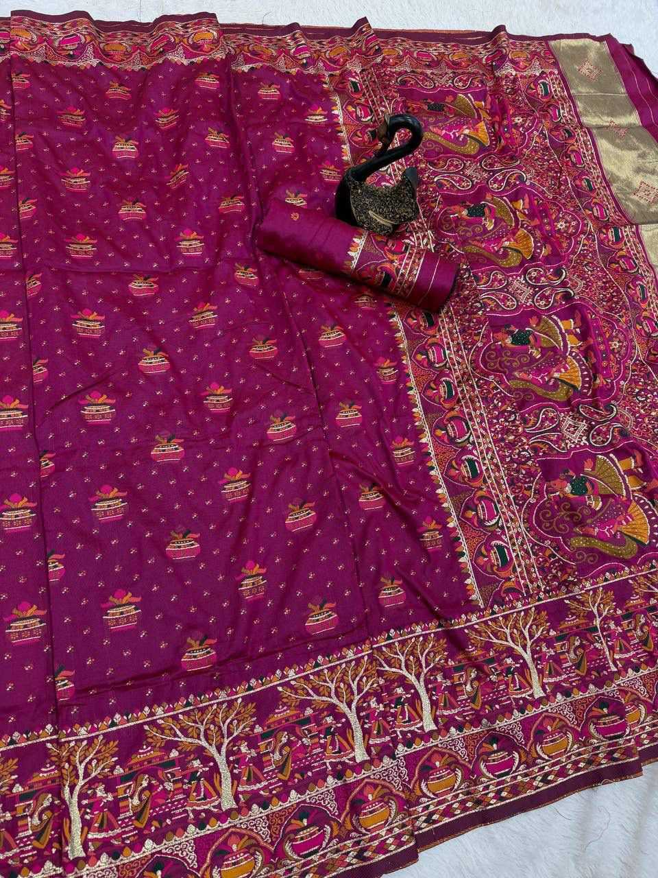 Pashmina Butta Saree