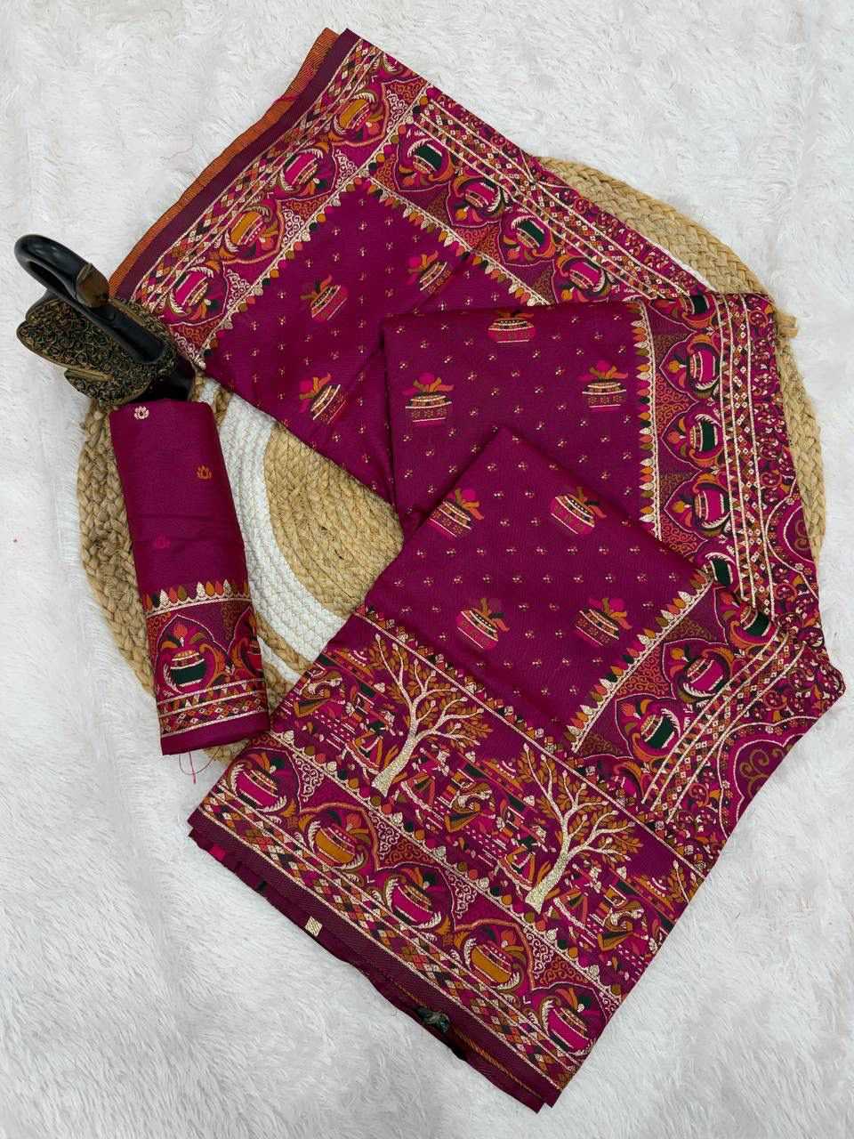 Pashmina Butta Saree