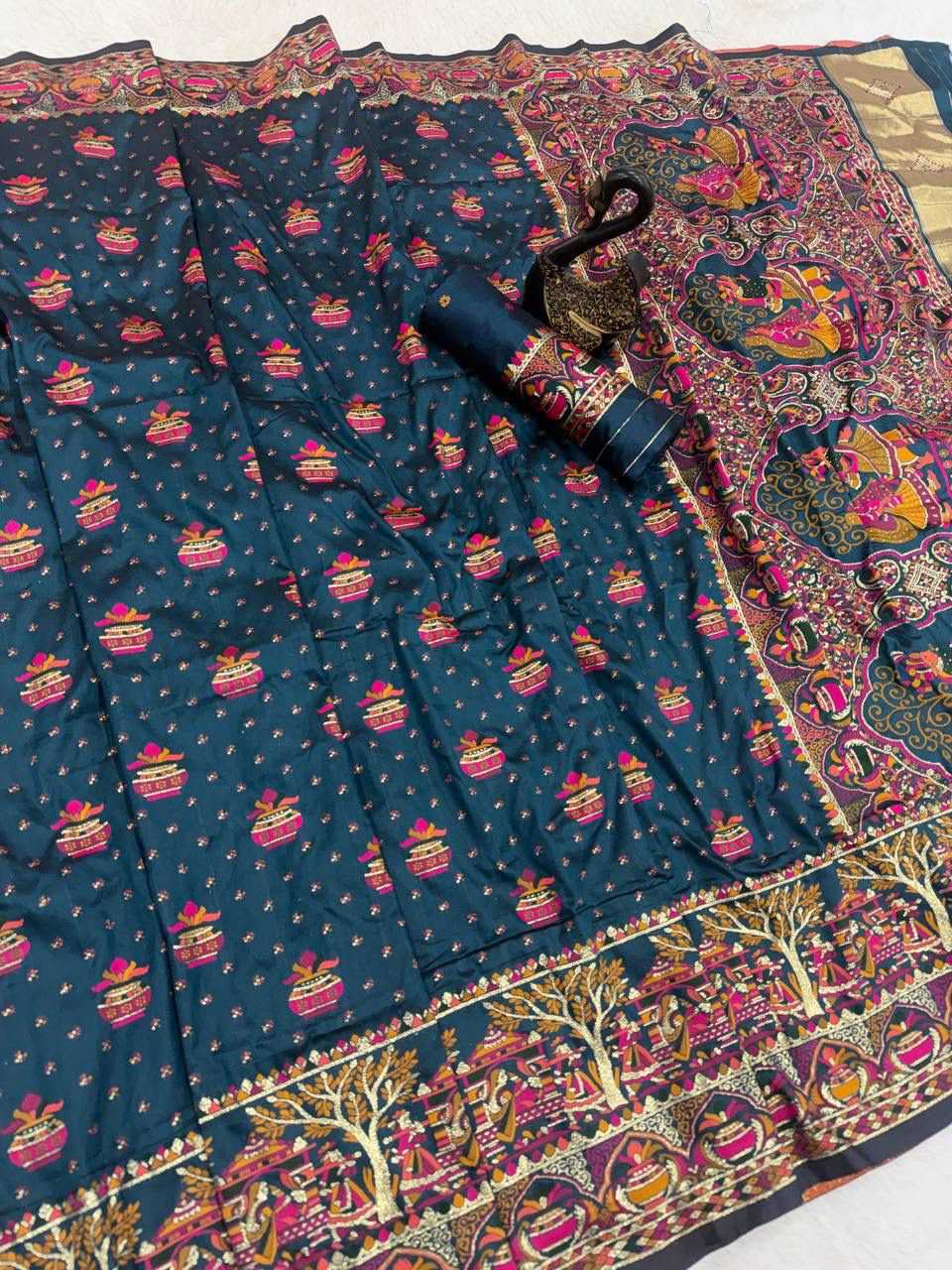 Pashmina Butta Saree