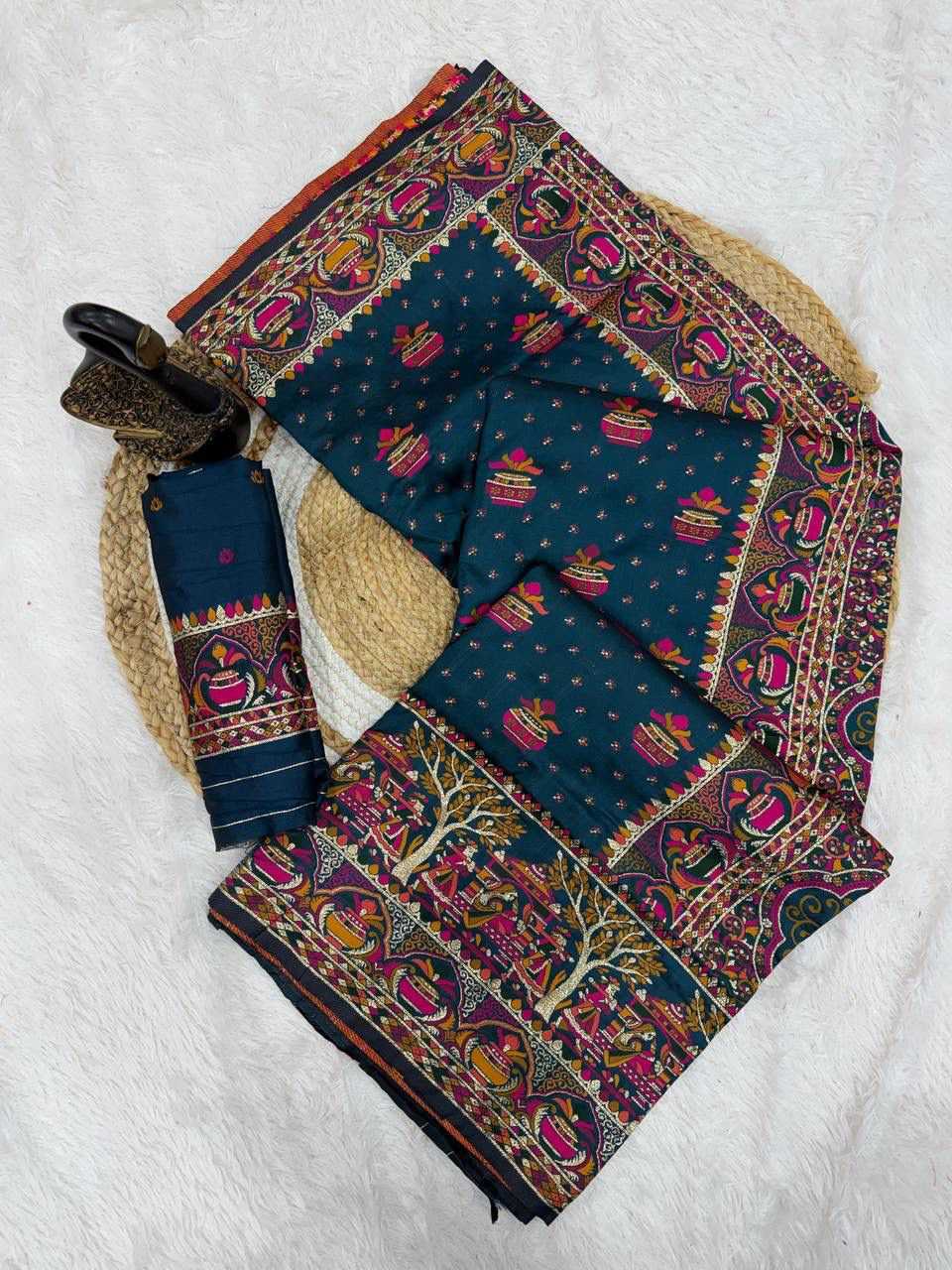 Pashmina Butta Saree