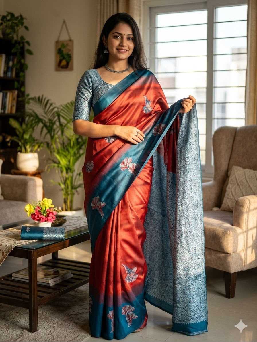 Banarasi Soft Silk Saree in Light Green