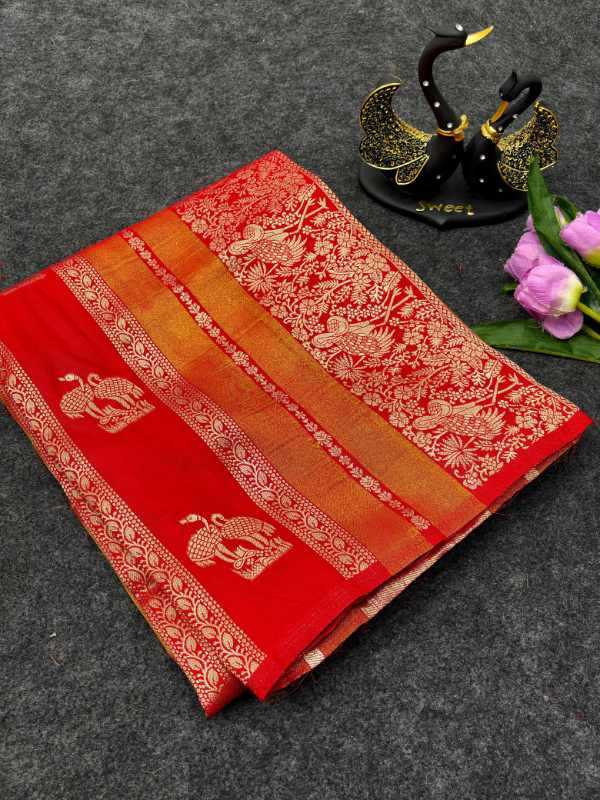 Across Paithani Silk Kalamkari Saree