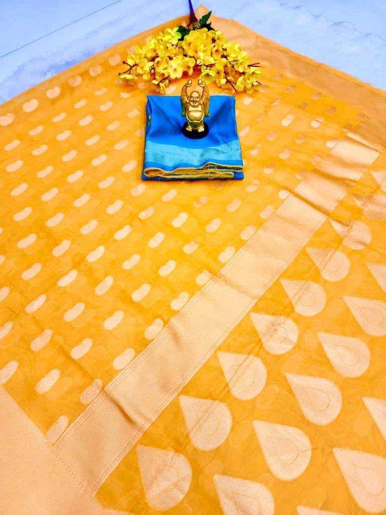 Aparajita Lichi Silk Banarasi Saree