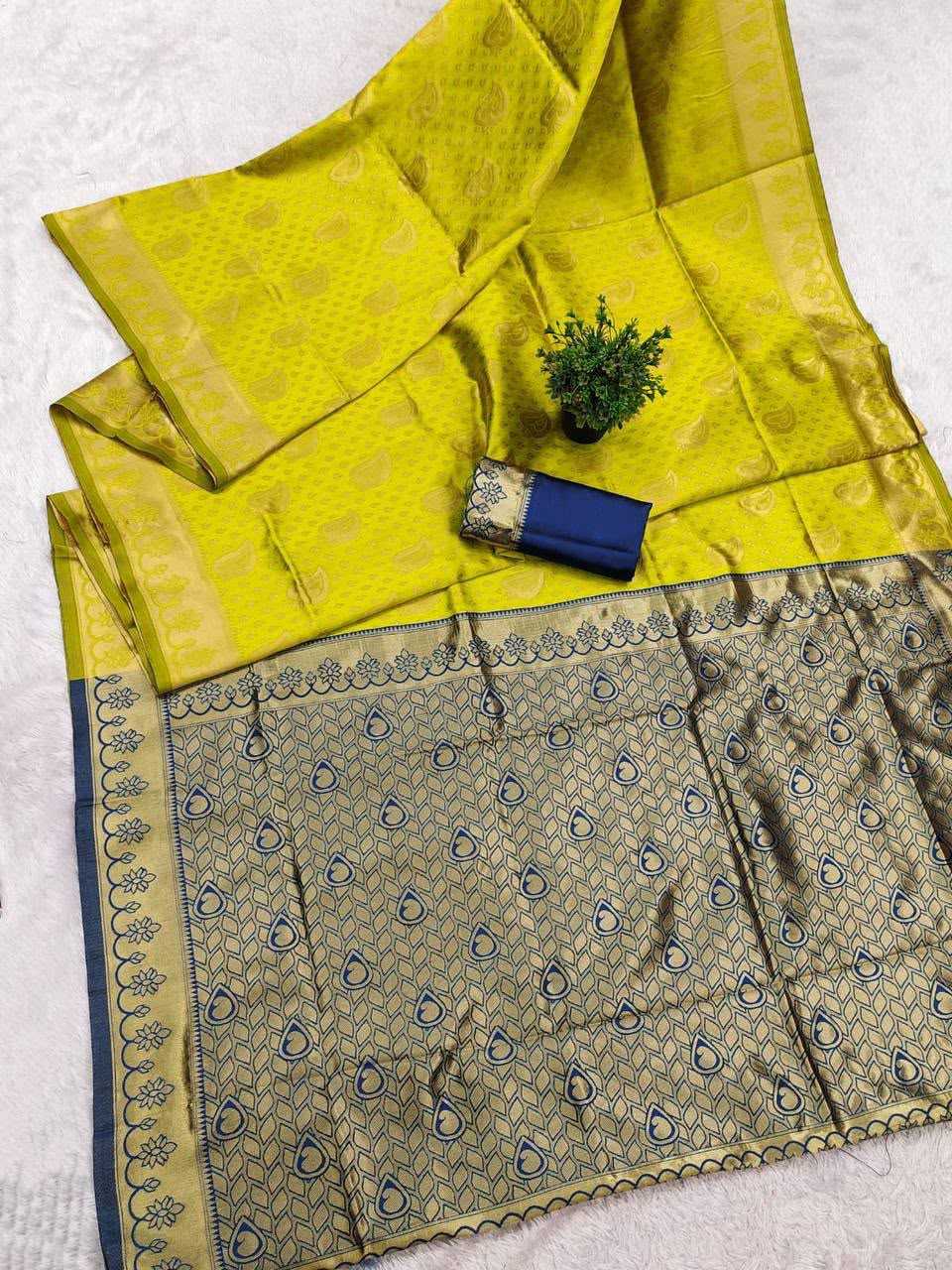 Aratrika Lichi Silk Banarasi Saree