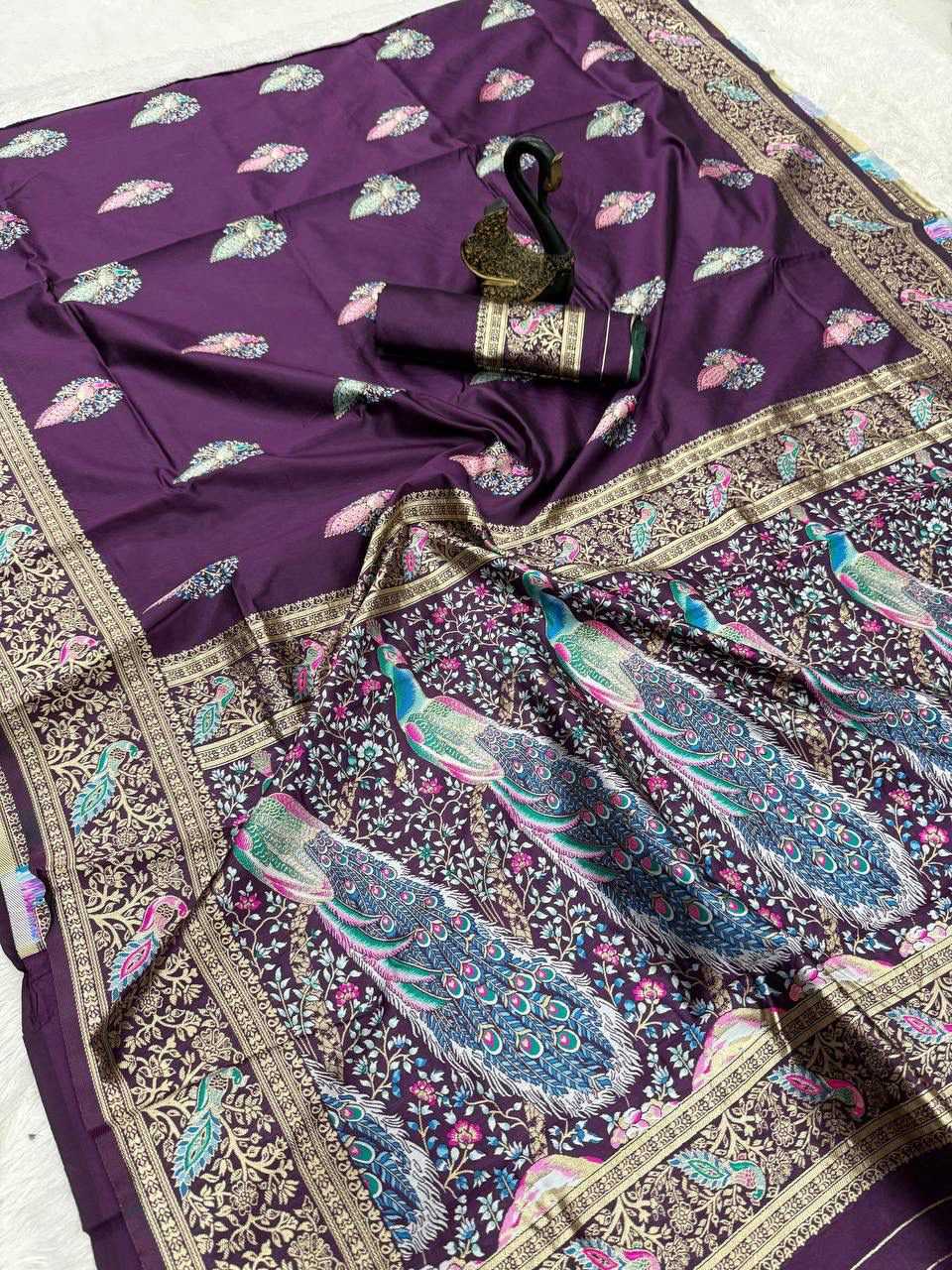 Archana Pure Silk Soft Saree