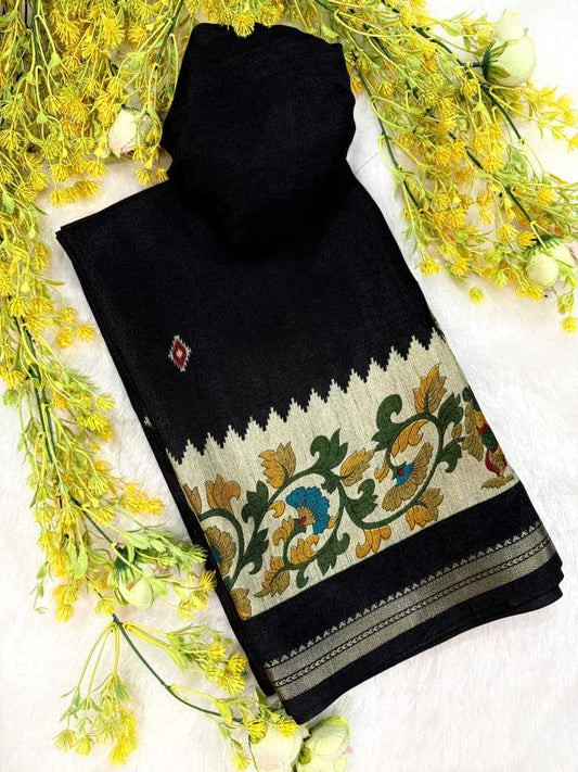 Tussar Silk Lightweight Saree