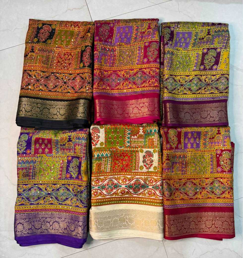 Pure Silk Printed Saree