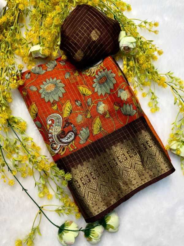 Jacquard Georgette Saree