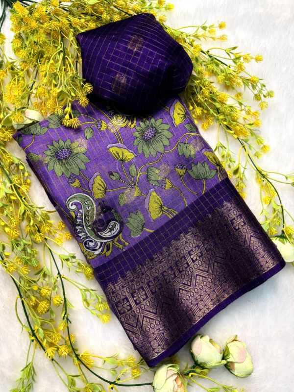 Jacquard Georgette Saree