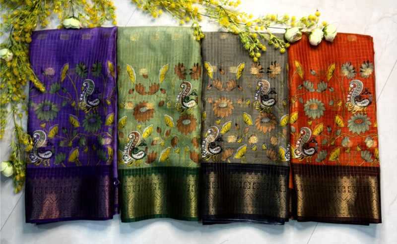 Jacquard Georgette Saree
