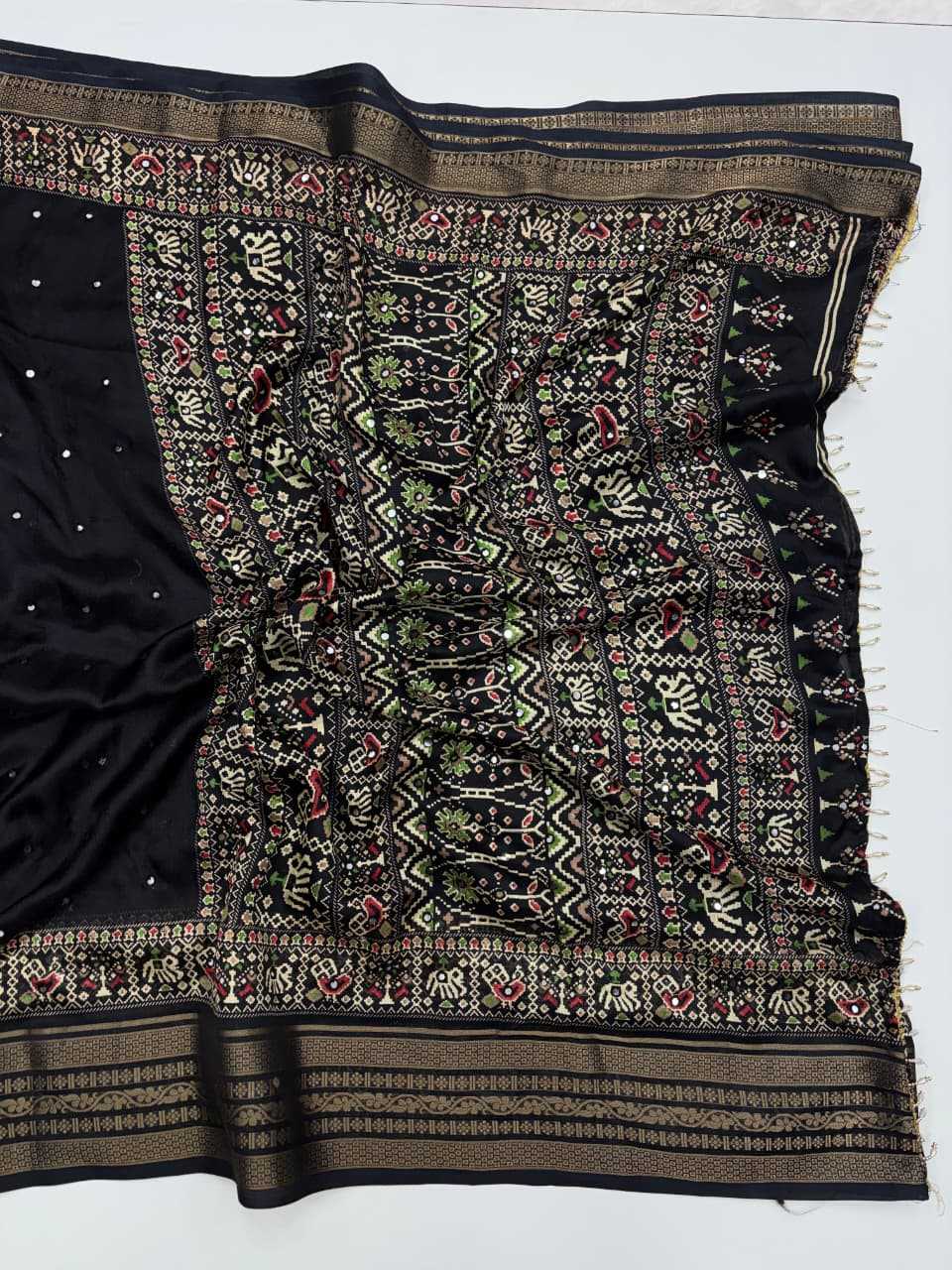 Mirror Work Saree