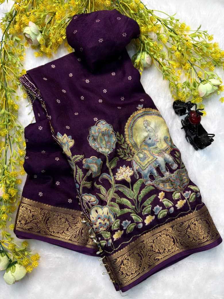 Tussar Silk Saree