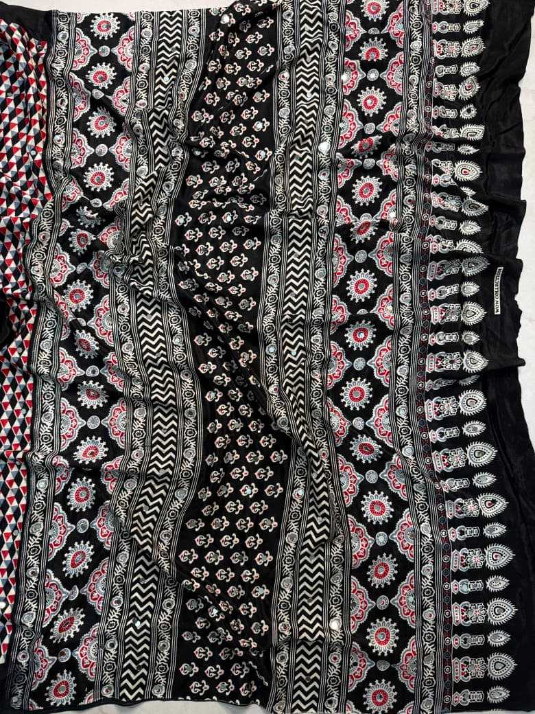 Ajrakh Saree