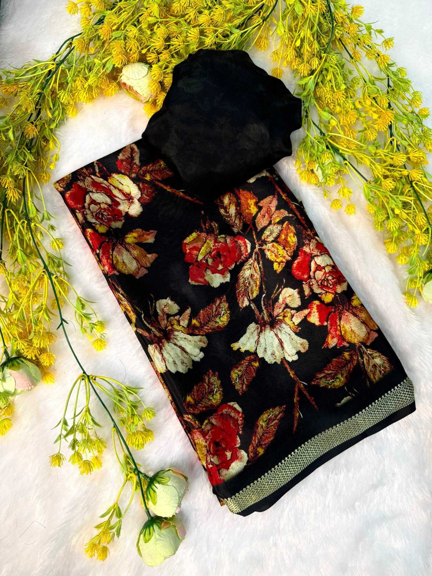 Italian Silk Party Wear Saree
