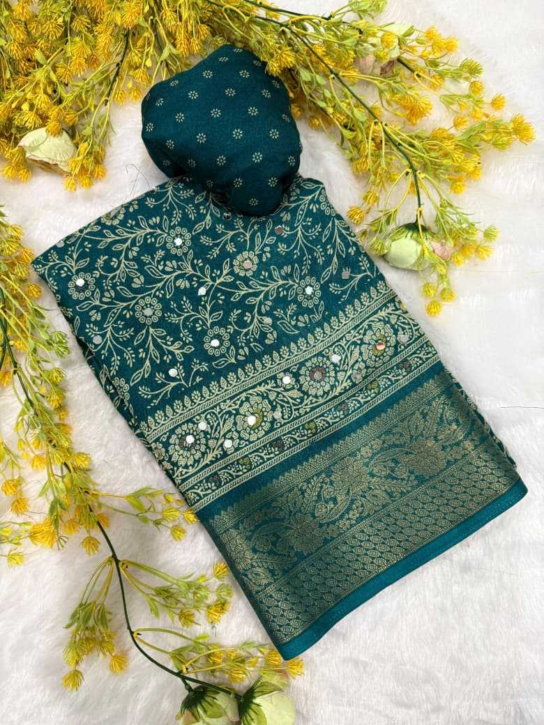 Crepe Silk Gajji Modal Saree