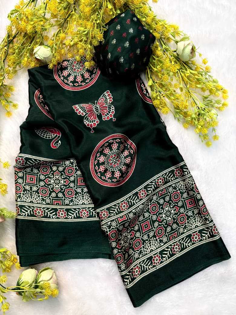 Ajrakh Saree