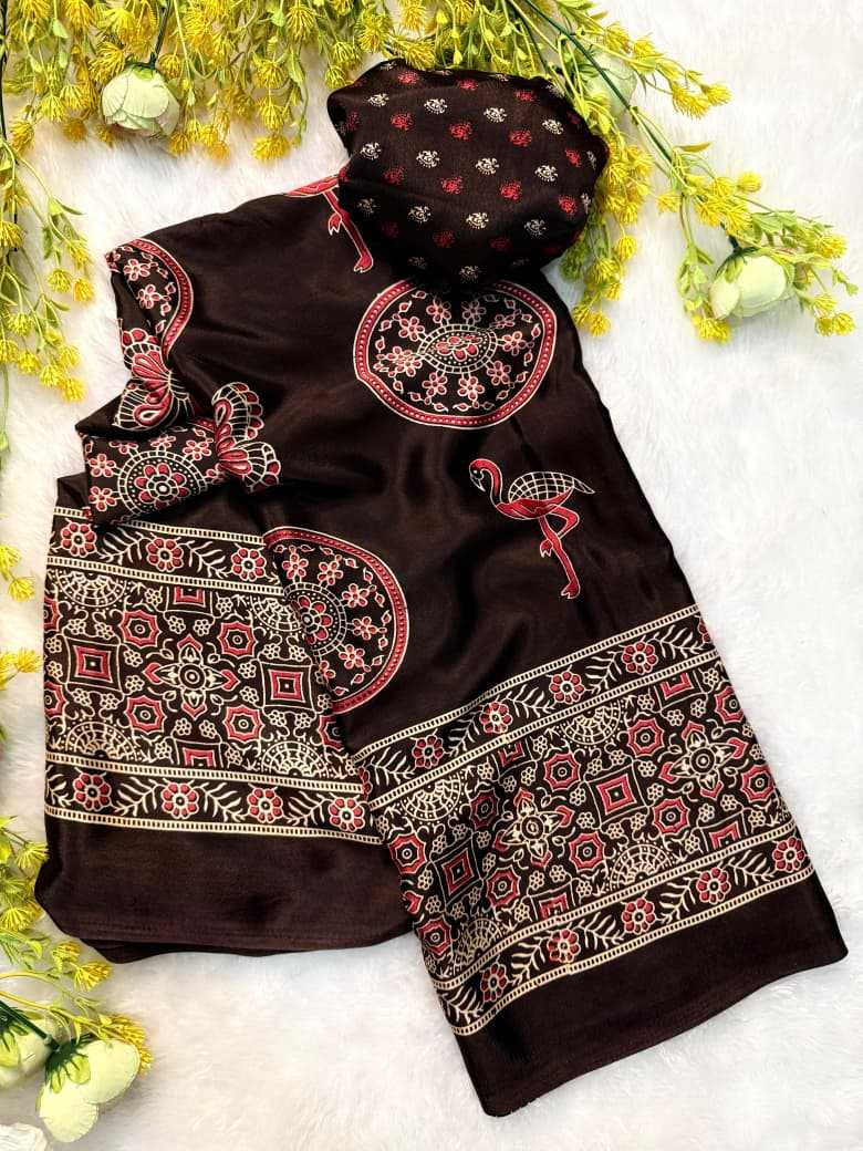 Ajrakh Saree