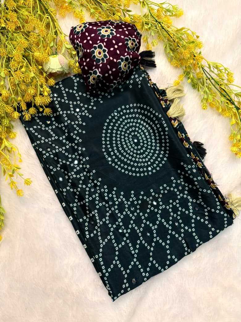Crepe Silk Designer Saree