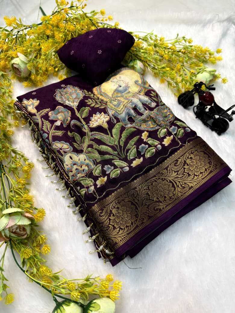 Printed Silk Saree