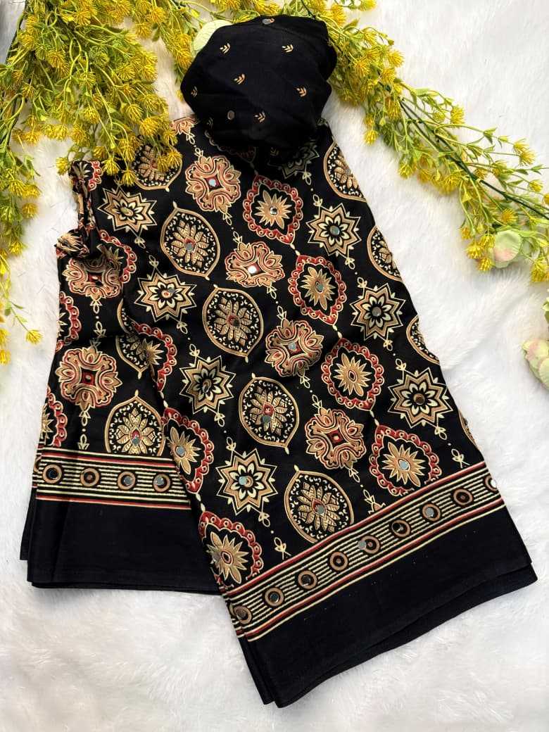 Crepe Silk Gajji Modal Saree