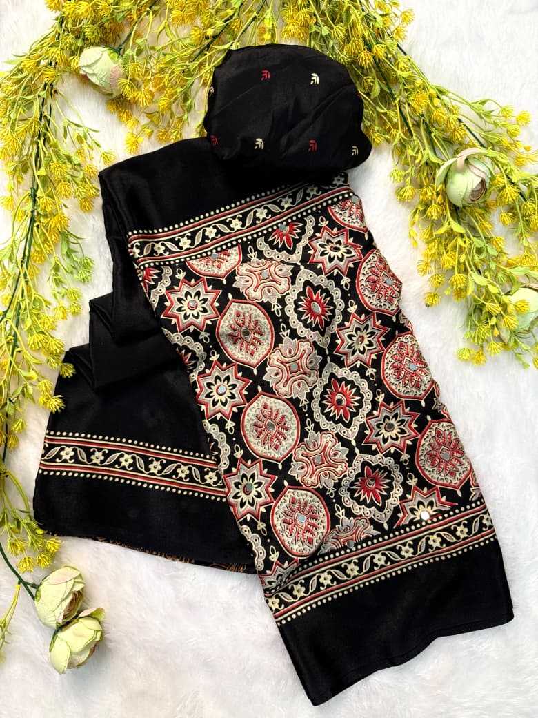 Crepe Silk Gajji Modal Saree