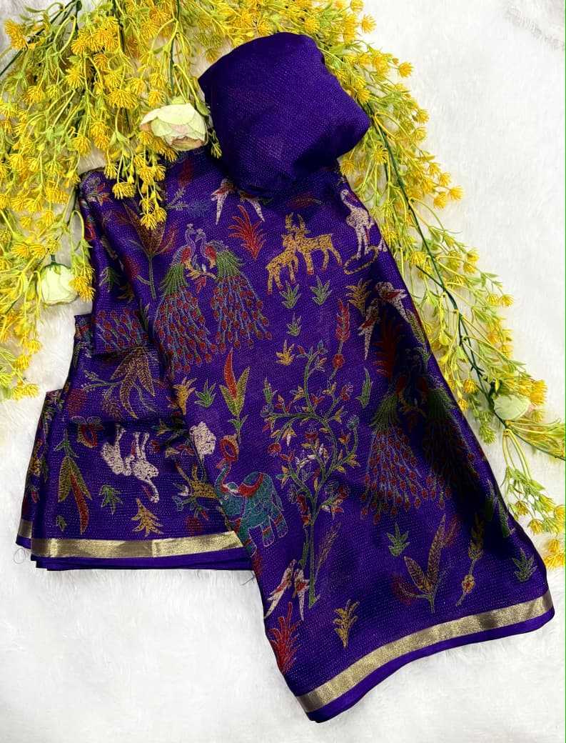 Darshika Chinon Silk Lightweight Saree