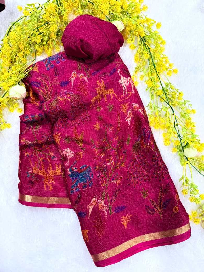 Darshika Chinon Silk Lightweight Saree
