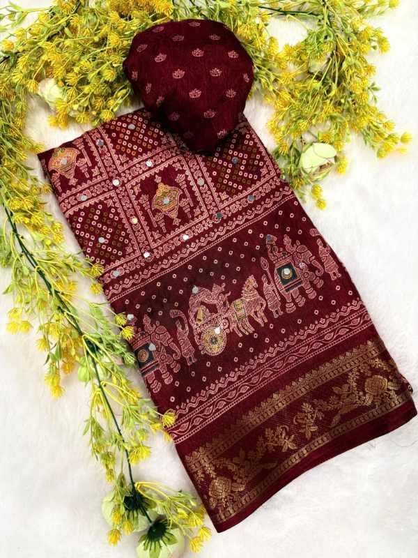 Jacquard Saree