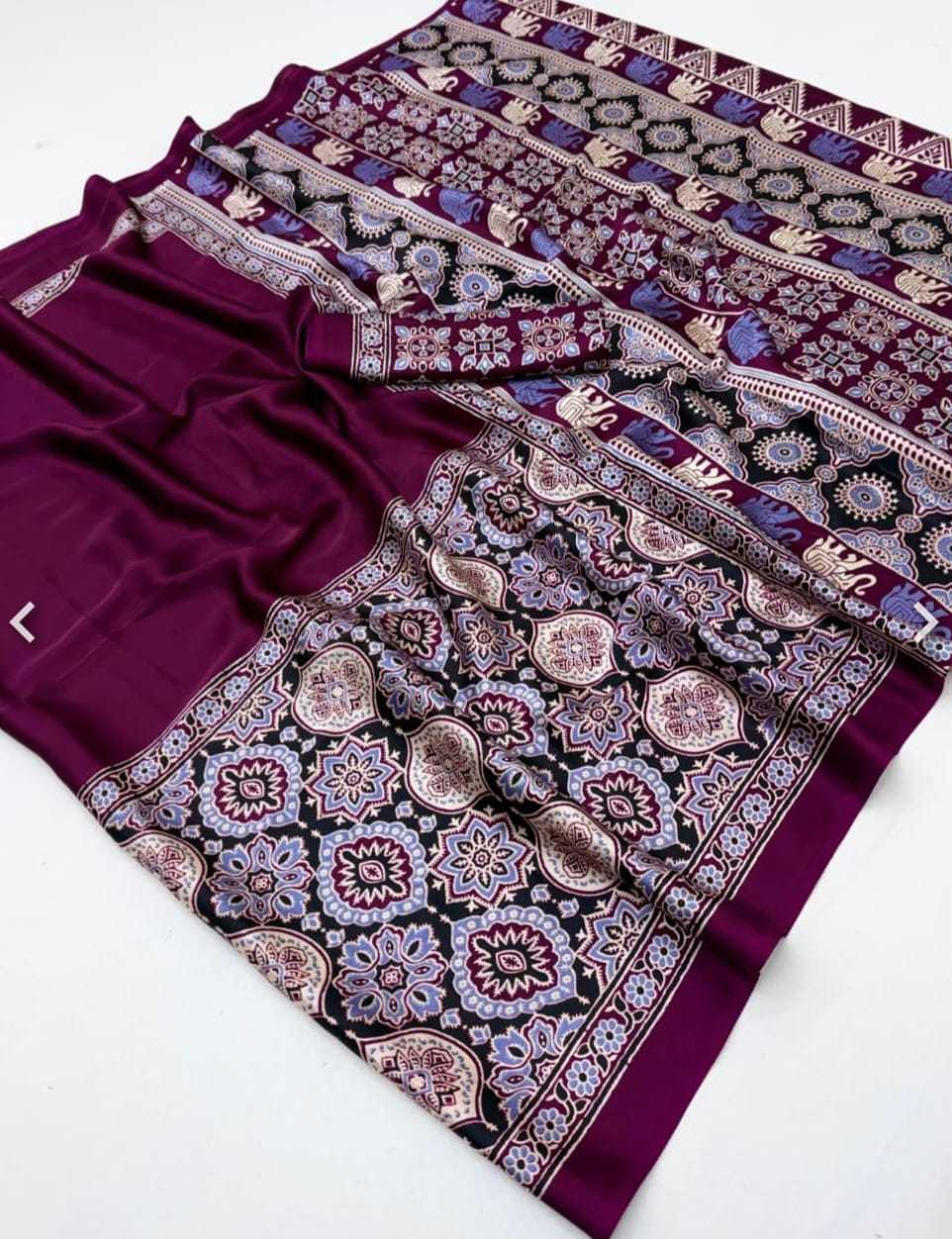 Ajrakh Saree