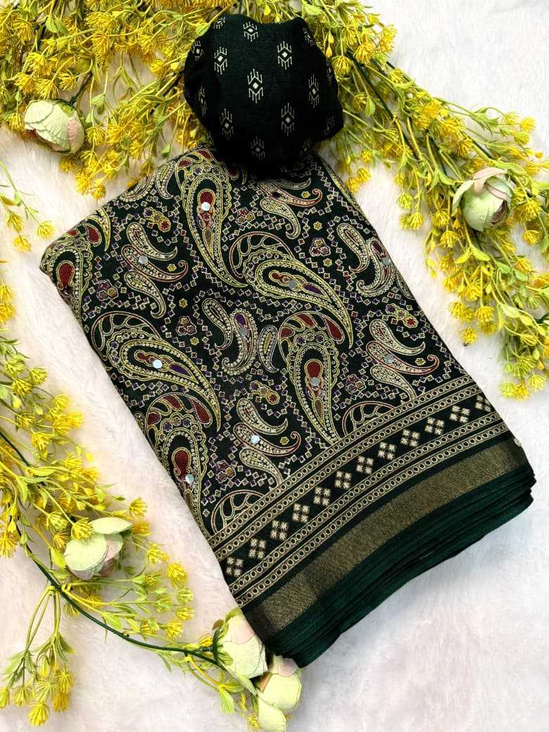 Crepe Silk Gajji Modal Saree