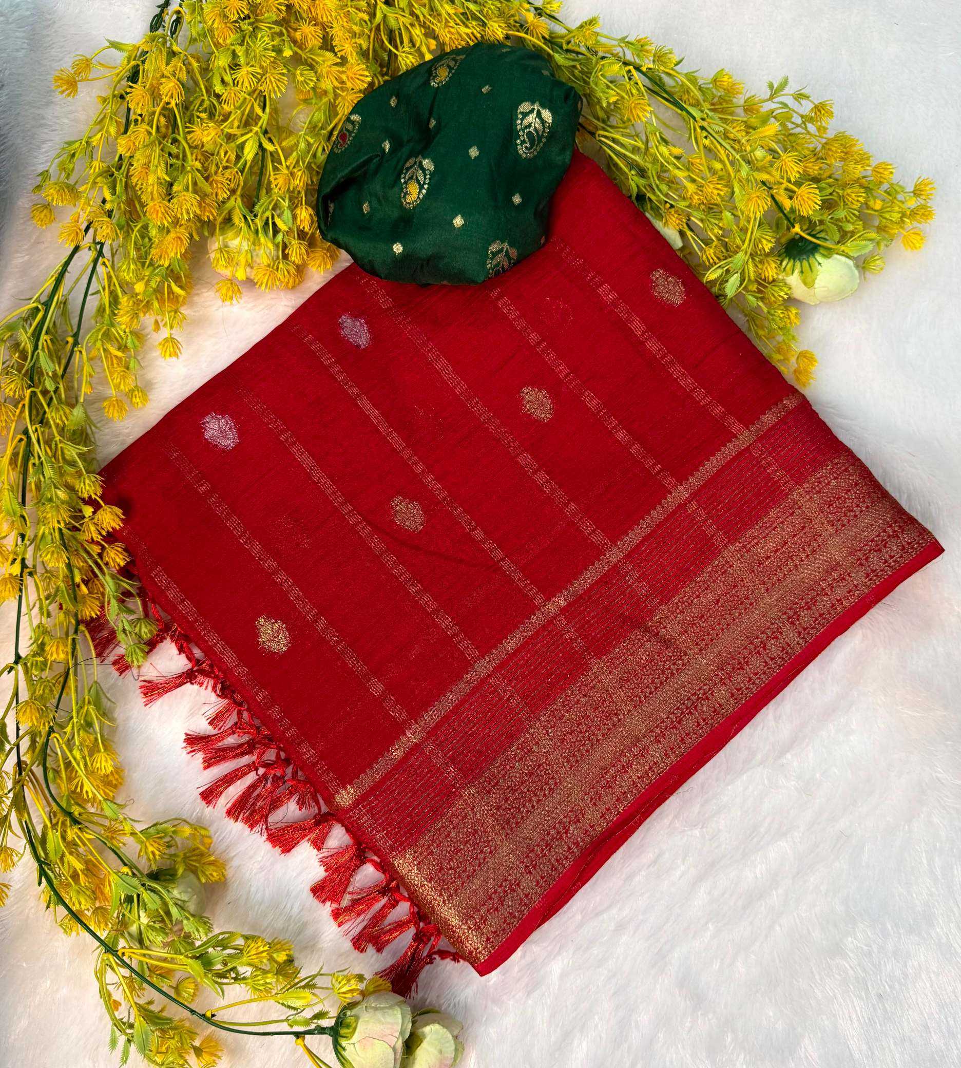Crepe Silk Traditional Saree