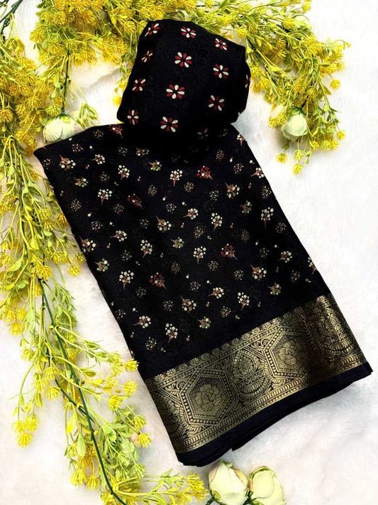 Georgette Designer Saree