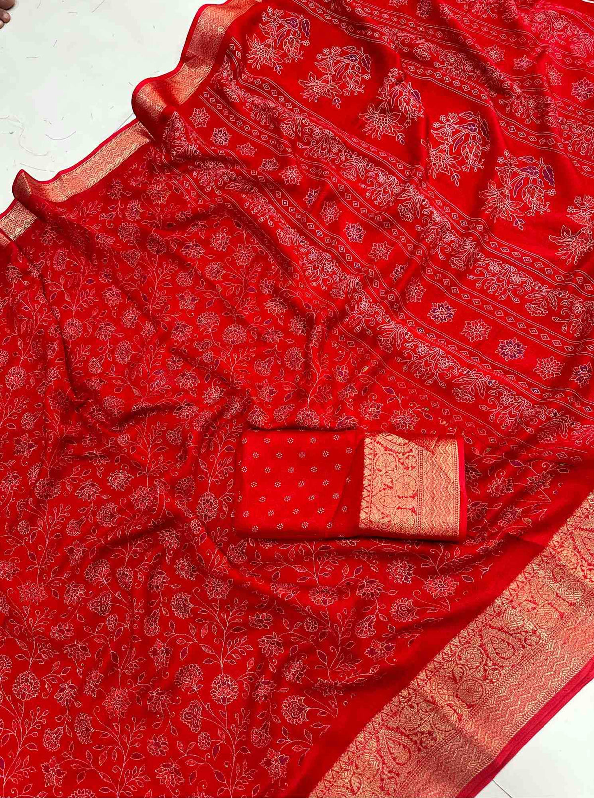 Georgette Designer Saree
