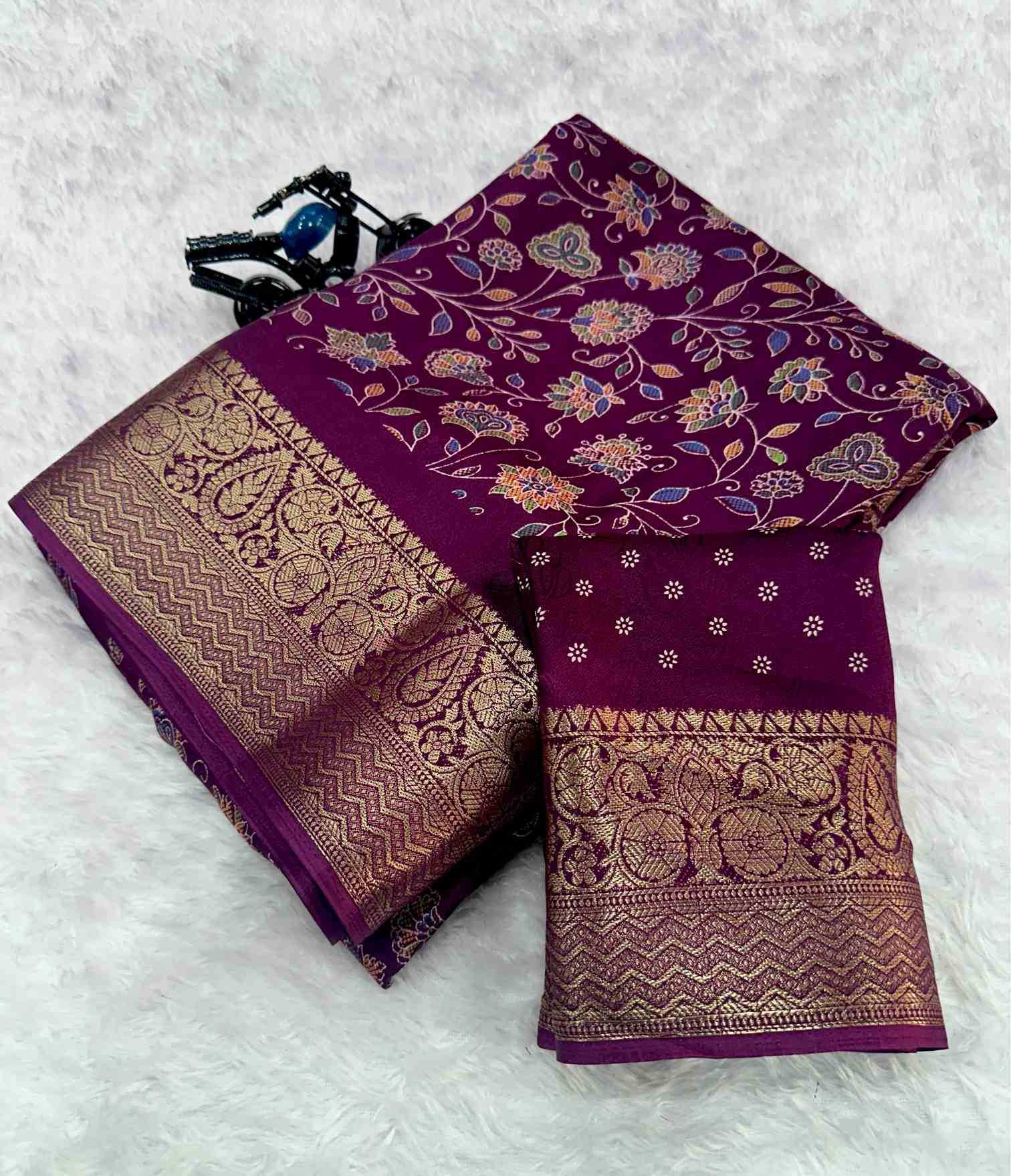 Georgette Designer Saree