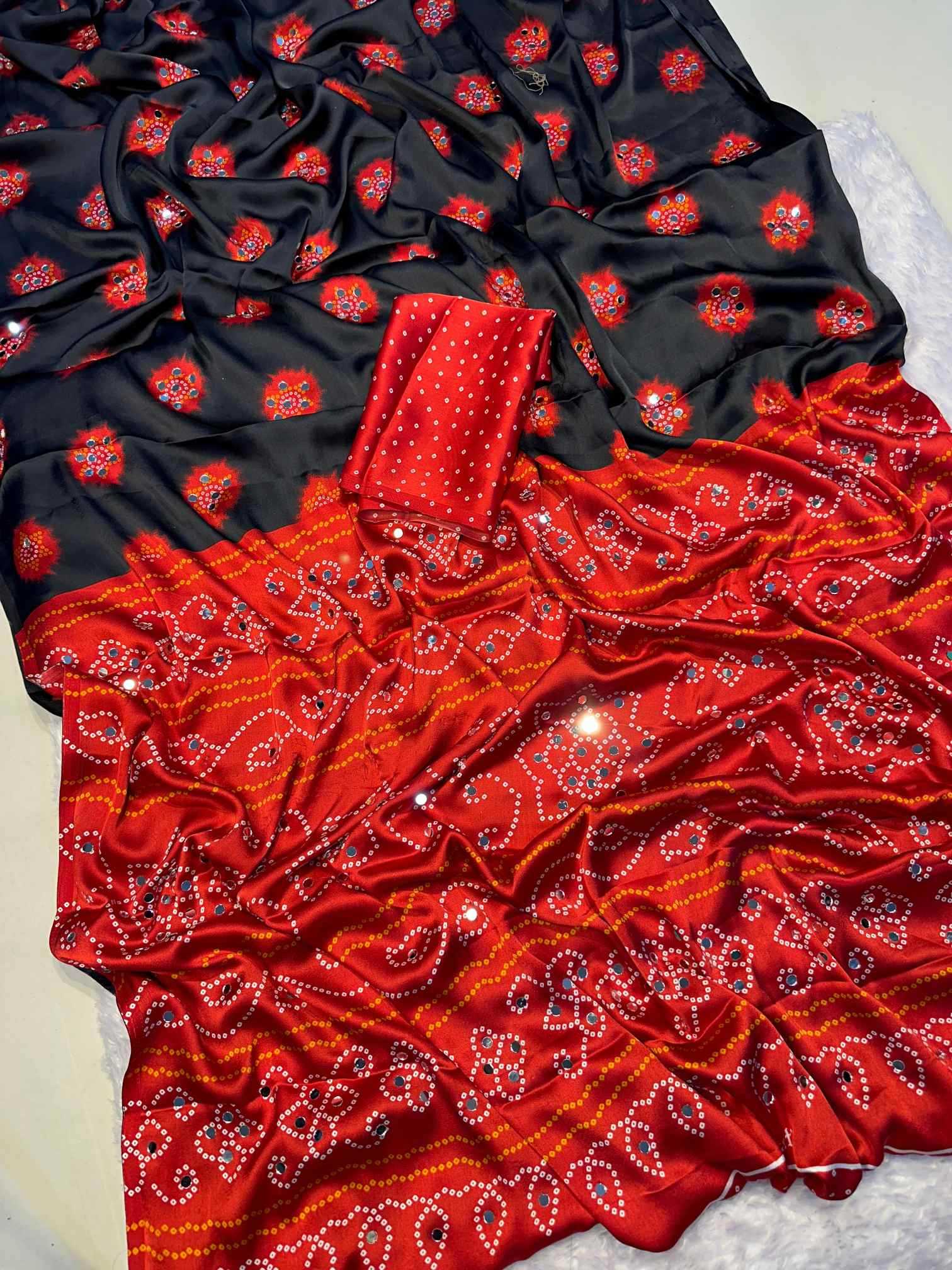 Crepe Silk Printed Saree