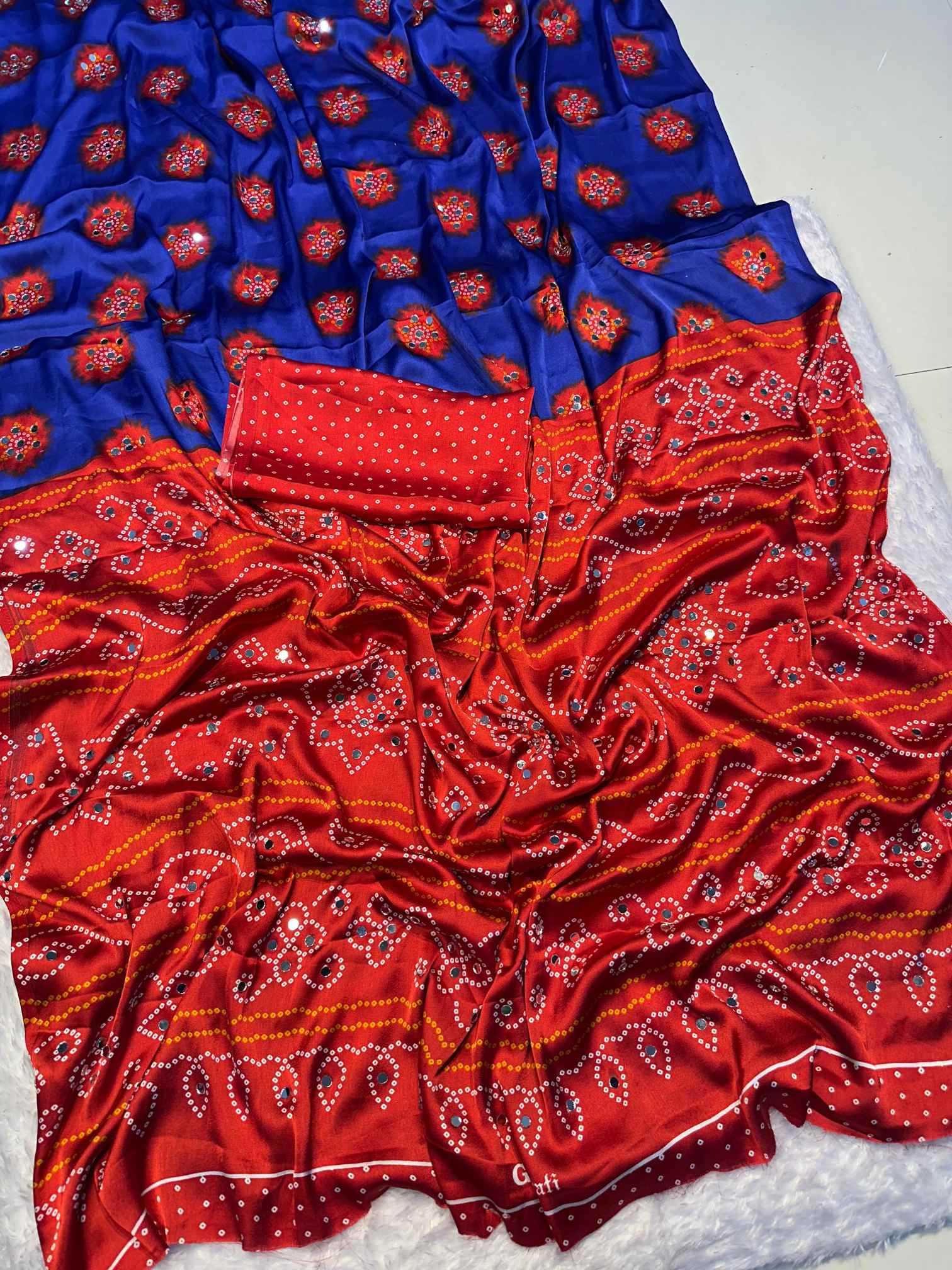 Crepe Silk Printed Saree