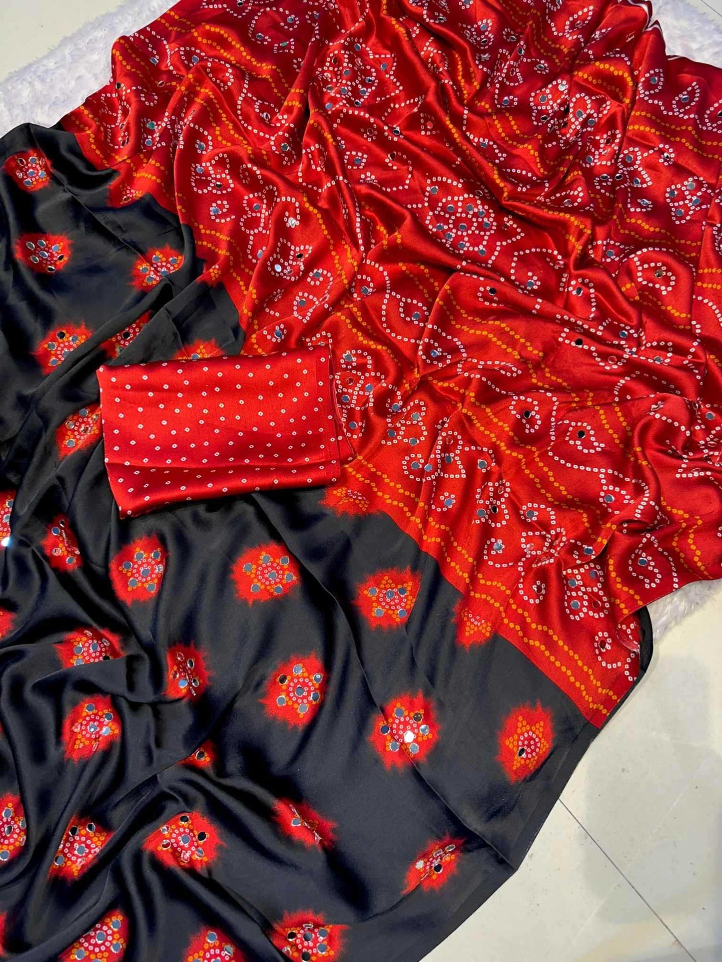 Crepe Silk Printed Saree