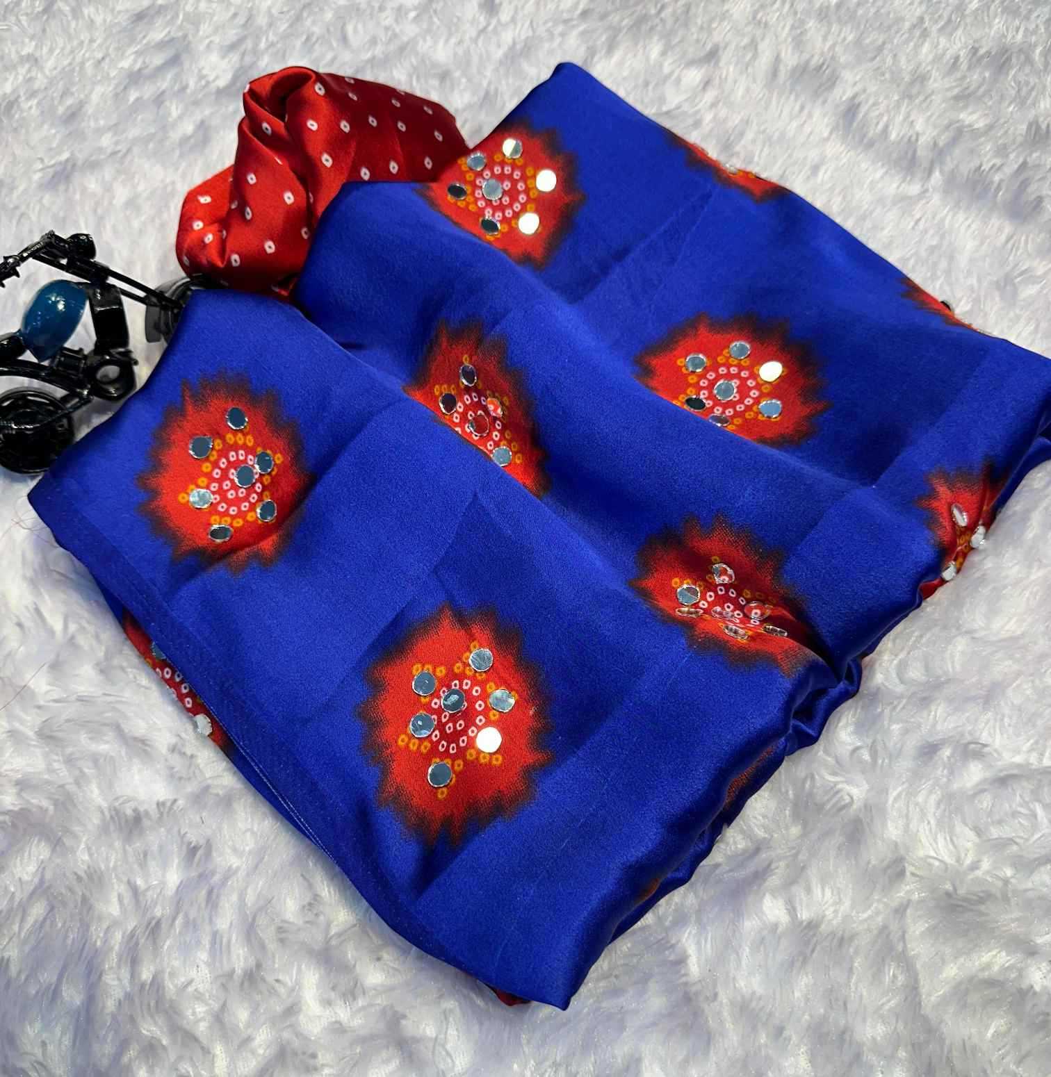 Crepe Silk Printed Saree