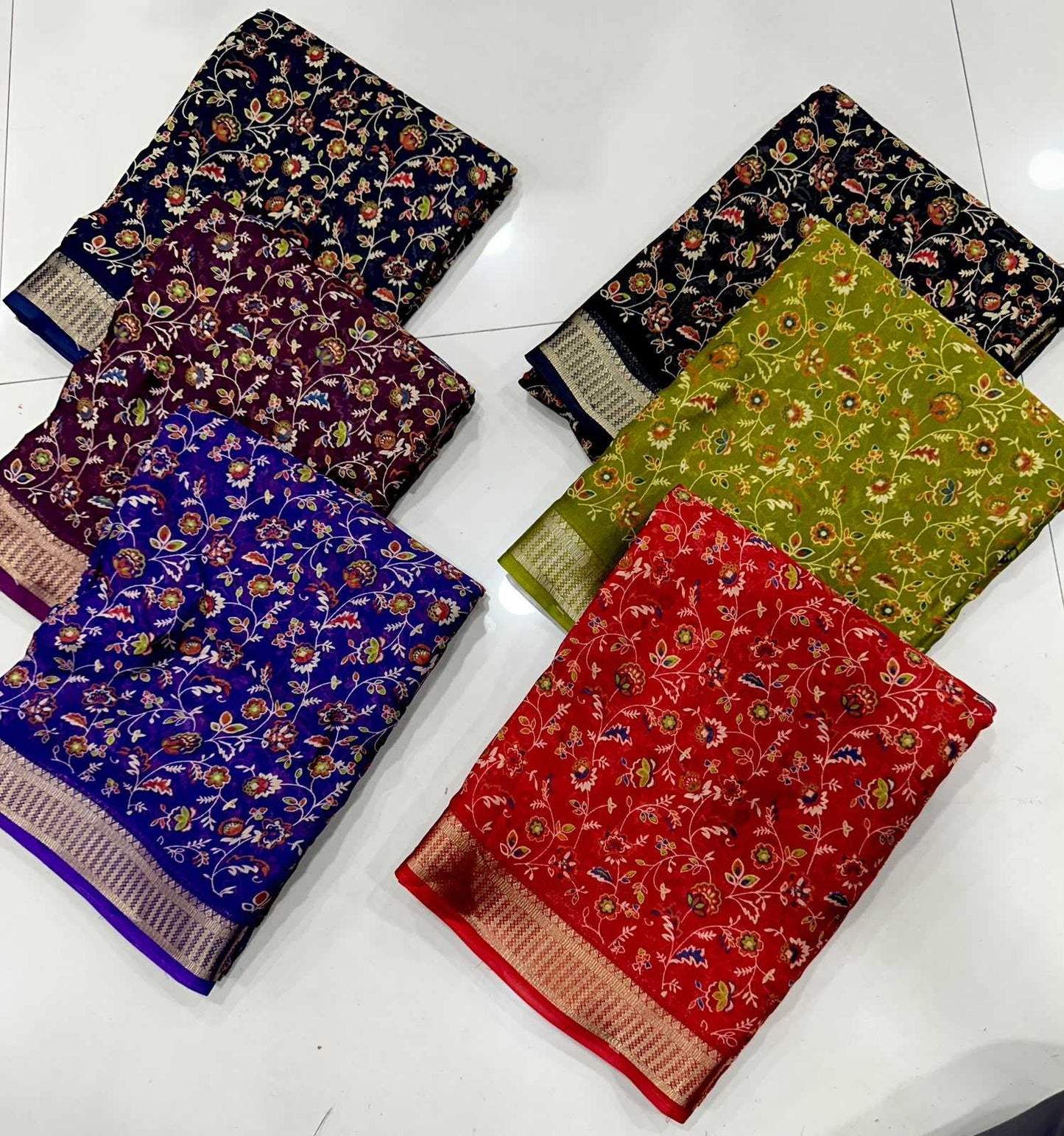 Georgette Saree