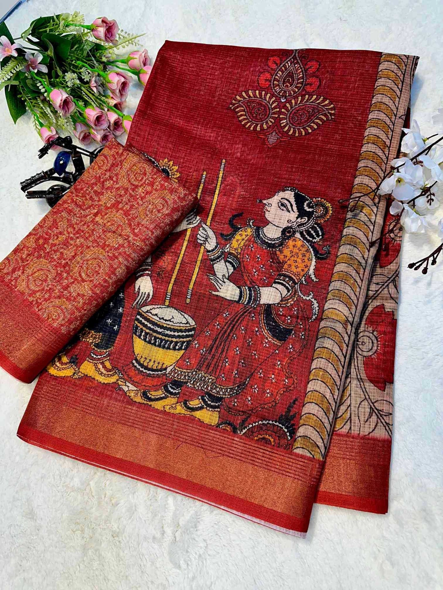 Tussar Silk Saree