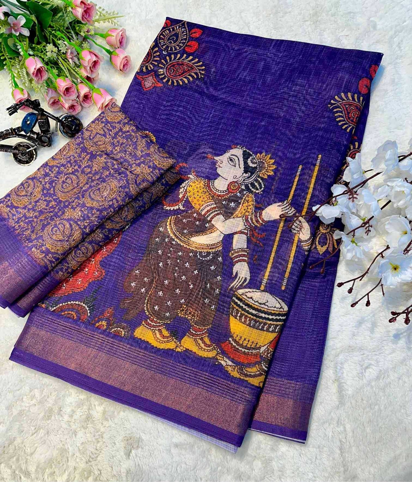 Tussar Silk Saree